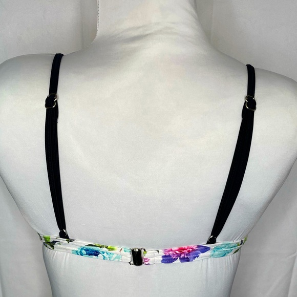 Structured Support Floral Bikini Top | Size Small - Picture 4 of 5
